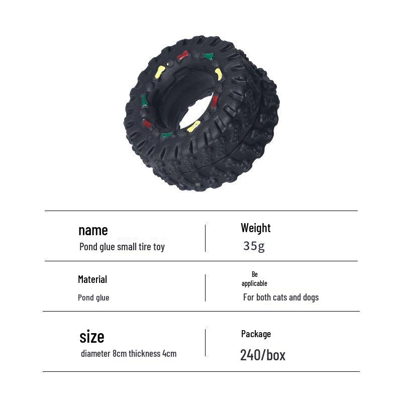 

Виниловая игрушка-прорезыватель для щенков, устойчивая к укусам, со звуком