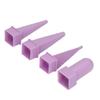 4 PCS Interchangeable Handle Wire Wrapping Mandrel Plastic Wire Shaping Mandrel  For Jewelry Making