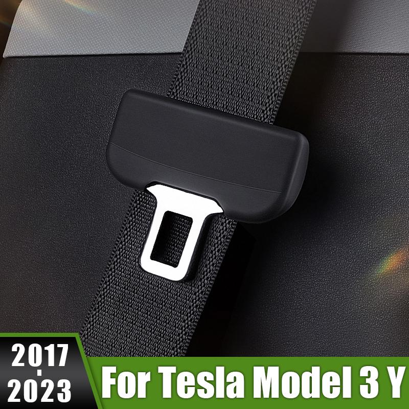 

Для Tesla Model 3 Y 2017- 2022 2023 Ограничитель пряжки пряжки автомобильного ремня безопасности Регулировка герметичности Безопасность Фиксированная
