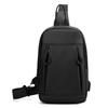 Simple and casual men's shoulder bag, trendy single-shoulder crossbody bag, student travel bag, lightweight diagal backpack, m
