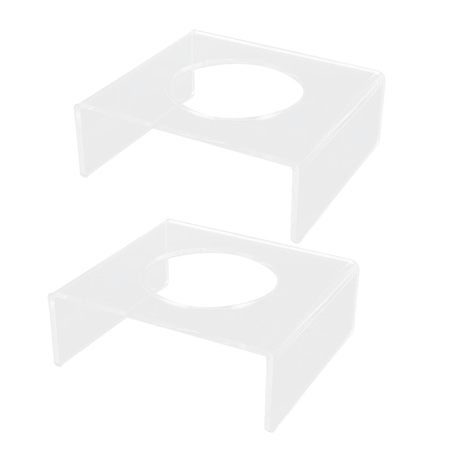 

2PCS Football Stand Clear Display Holder Acrylic Stable Support Anti Scratch Versatile Display Rack for Basketball