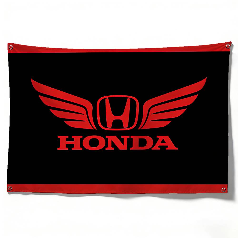 

Motorcycle For HONDA Decorative Flag High Quality Polyester Fade Resistant Machine Washable Indoor Outdoor Hanging Banner (as the picture,50x70cm)