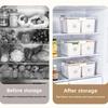 2/3/4/8 grids Kitchen Refrigerator Storage Box Sealed Large capacity Refrigerated Vegetable Fresh-keeping Box