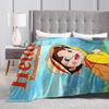Heidi, Girl of the Alps  Blanket Quality Warm Soft  Throw Blanket Autumn Airplane Travel Bedroom Print Bedspread
