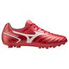 Mizuno Monarcida Neo 2 Select Round Toe Comfortable Ag (Rubber Short Studs) Slip Resistant Durable Soccer Shoes Men Soccer Shoes Red White P1GA222660