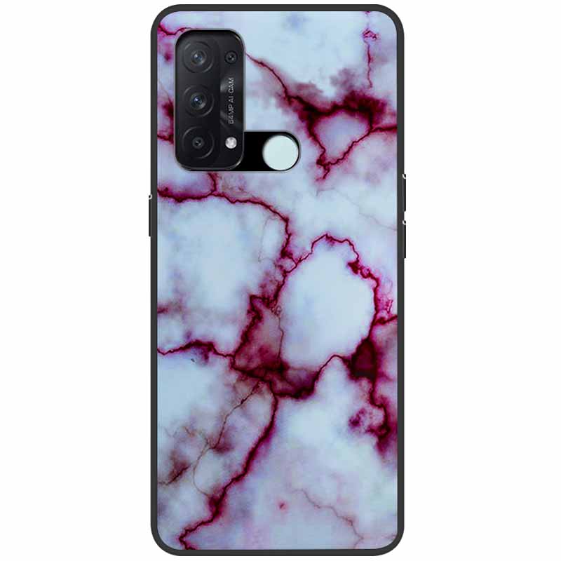 Case for Oppo Reno 5A Cover 3A A54 5G Marble Soft TPU Silicone Phone Covers for Oppo Reno5 A Case Reno3 A Reno5A Bumper Cool