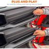 Savadicar Grab Bar Tray With Microfiber Compatible With 2024 2025 Jeep Wrangler (JL) And Gladiator (JT), Passenger Side GrabTray Storage Organizer,