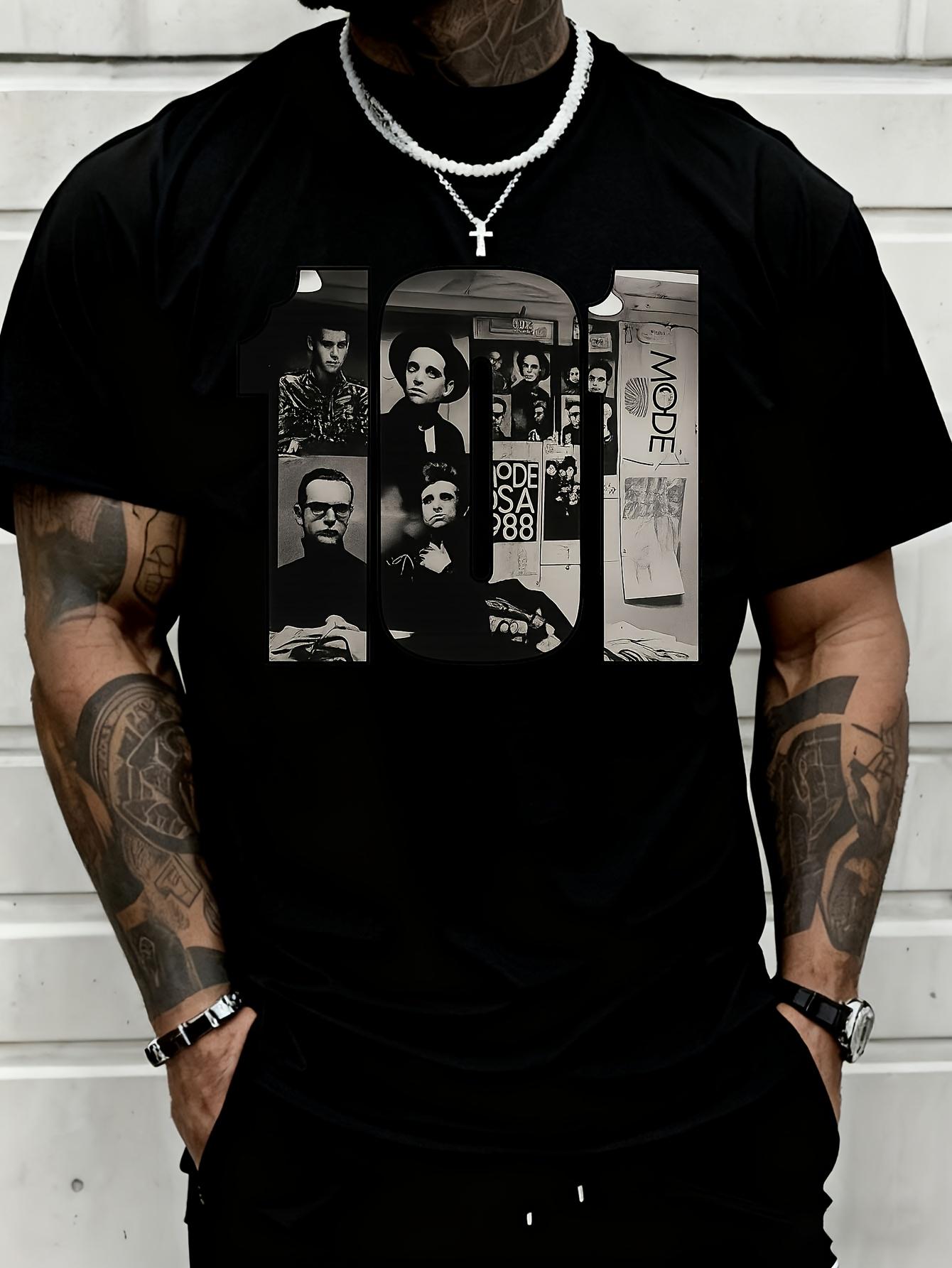 New Men s and Women s Styles Featuring Patchwork Design| Casual Crew Neck Short-sleeved T-shirt XXXL