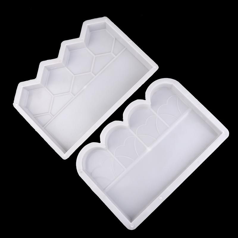 Zahradní obrubník Plot Betonové formy Opakovaně použitelné DIY Zahradní cihlová forma na jezírko Dvůr Terasa Zahradní dekorace