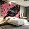 Franxx Wall Tapestry Aesthetic Wall Hanging Printed Fabric Blanket Decorative Tapestries For Bedroom Living Room Home Decor