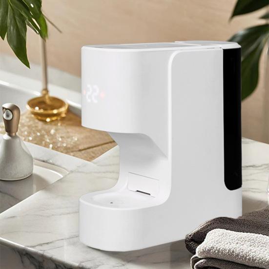 Ohřívač ručníků se zdravou technologií Rychlé zahřívání za 5 sekund Hlasové inteligentní ovládání Nastavitelná teplota Koupelnový ohřívač ručníků
