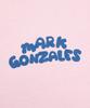 Mark Gonzales Angel Characters Short Sleeve T-Shirt - Pink