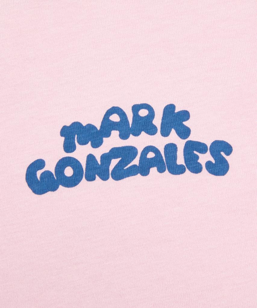 Mark Gonzales Angel Characters Short Sleeve T-Shirt - Pink
