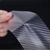 Transparent Carbon Fiber Car Threshold Portector Moulding Strip Trim Bumper Strip Door Sill Film Anti Scratch Guards Car Sticker