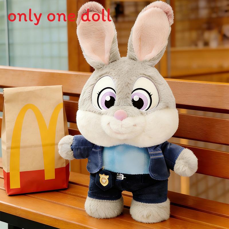 Judy And Nick Zootopia Plush Toys With Pp Cotton Filling For Kids And Fans