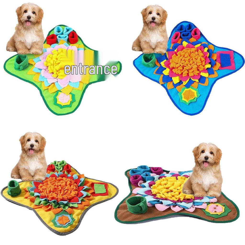 Cross-Border Pet Sniff & Forage Training Blanket Slow Feeder Mat for Dogs