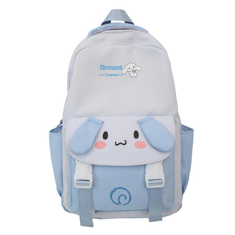 New Student Schoolbag Simple Casual Campus Style Cartoon Large Capacity Backpack Small Fresh Backpack