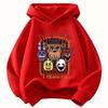 2026 Kids' Fashion Printed Hoodie, Casual Sports FNAF Ghost Doll Themed Sweatshirt, Boys' and Girls' Sweatshirt