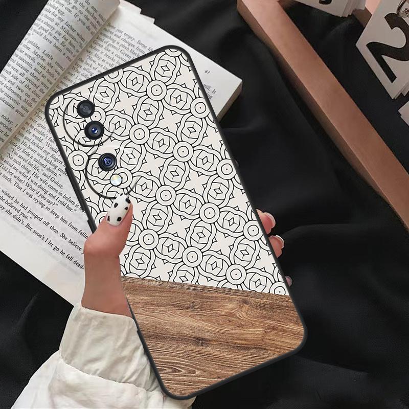 Boho Botanical Leaf Cow Cactus For Honor Magic 8 Pro 7 5 6 Lite Case For Honor 400 200 70 50 X8c X8b X9a X9b X9c X9d Win RT
