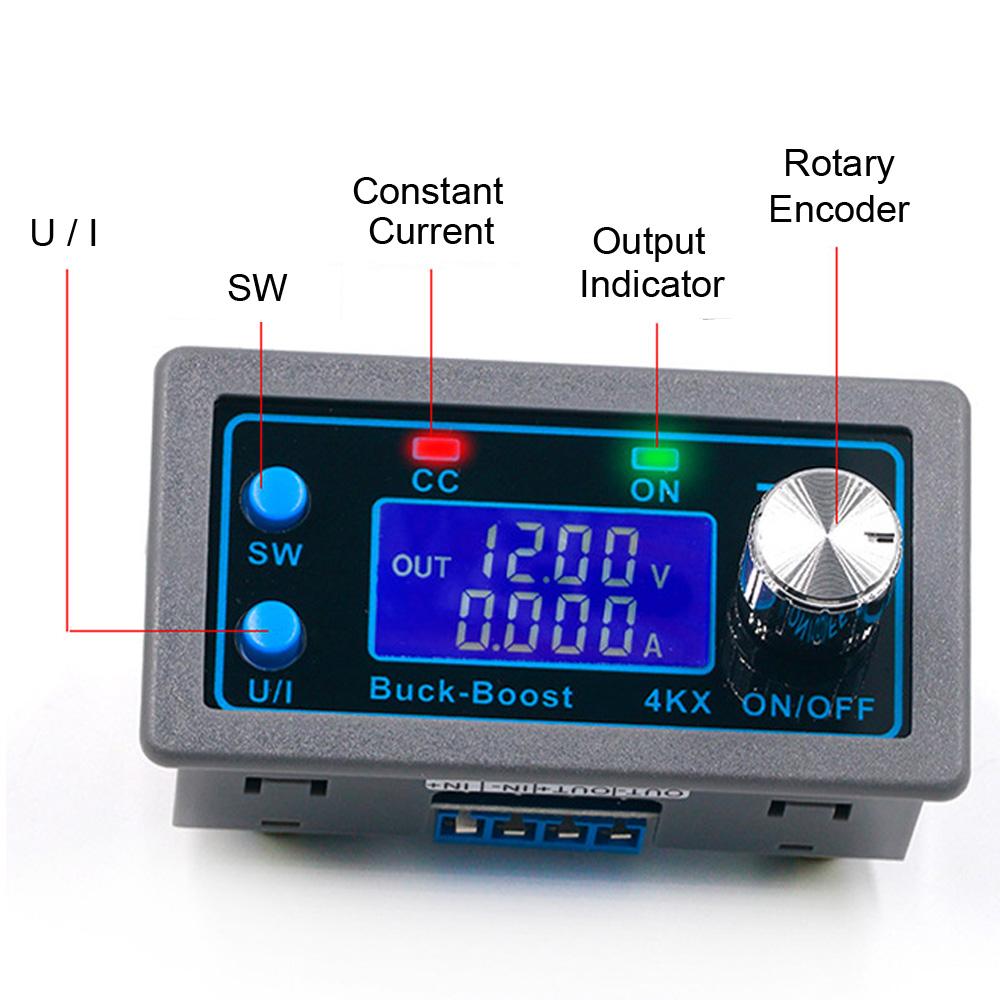 Przetwornica DC Buck Boost Regulator Napięcia Zmiennego 0.5-30V Stały Prąd Volt Step Up Down Moduł Zasilania, Regulowany Zasilacz Napięcia