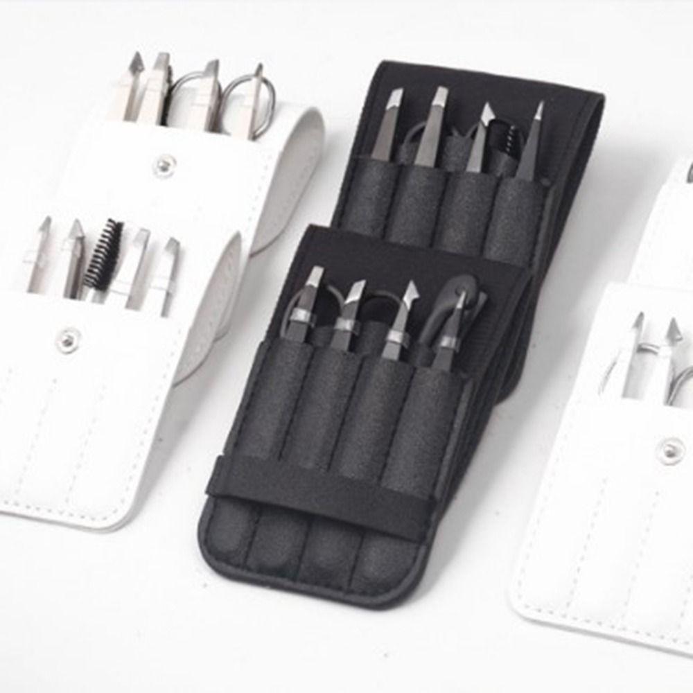 Multipurpose Eyebrow Tweezers Kit Professional Eyebrow Scissors Precision Tweezer Kit  Daily Beauty