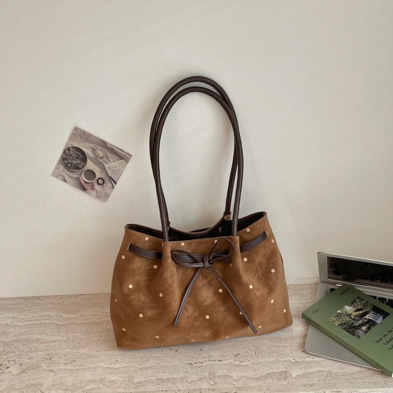 Luxury Design Fashion Women's Handbags New Retro Suede Versatile Shoulder Bags Trendy Simple Underarm Bags for Women