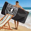 1. FC Union Berlin Print Strandtuch, Großes Weiches Schnelltrocknendes Handtuch für Strand Camping Schwimmen