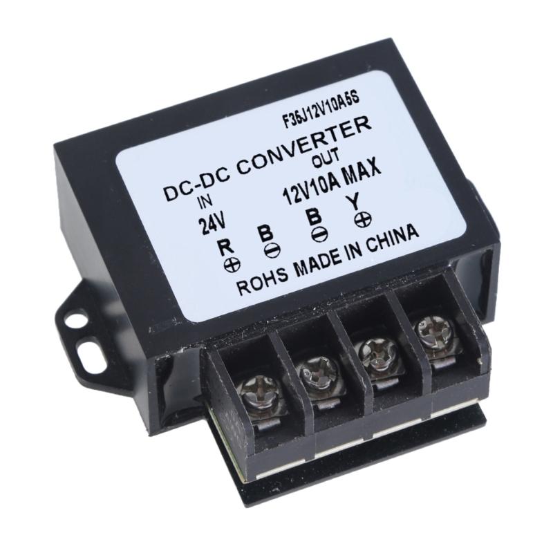 Robuste DC24V auf 12V 10A Abwärtswandler Abwärtsadapter Leistungsreduzierer für LKW-Ausrüstung