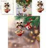 Cute Ancient Costume Girl Pattern Acrylic Pendant For Creative Auto Accessories