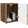 Wall Mounted TV Cabinet Reclaimed Wood Look 30 X 31 X 40 Cm Engineered Wood