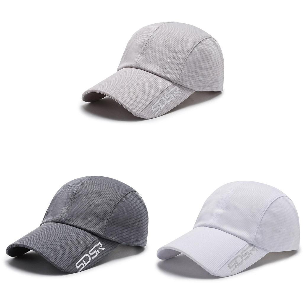 Polyester Summer Mesh Baseball Cap With Sun Protection For Outdoor Activities