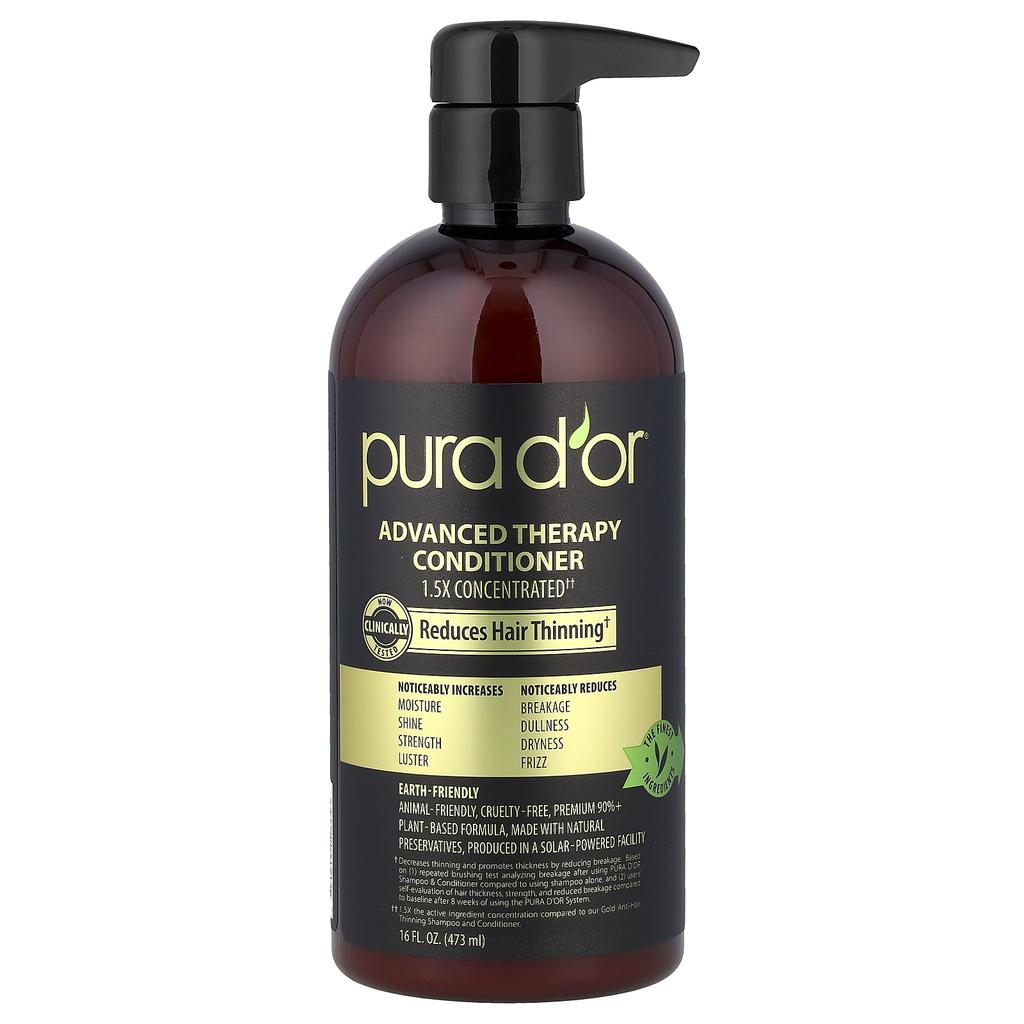 Pura D'Or, Advanced Therapy Conditioner, 473 Ml (16 Fl Oz)