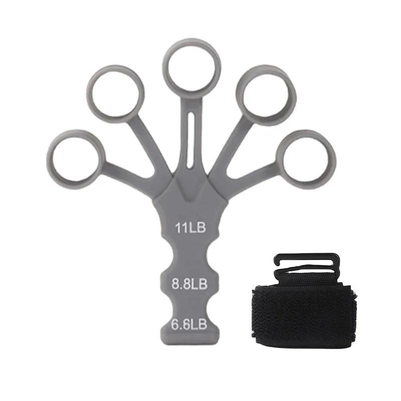 Fingerklemme Fingerübungsgerät Gitarrenfingerübungsgerät 6 Widerstandsstufen Erholung Physikalische Werkzeuge Handstärker