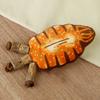 Wooden Fishbone Cat Teething Toy Double-Sided Grilled Cuttlefish Chew Silvervine Stick Dental Health Teeth Cleaning Interactive Toy Pet Supplies