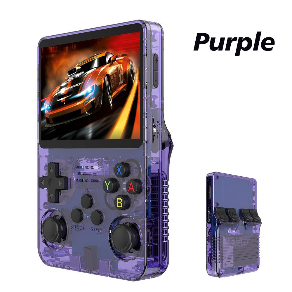R36S Tragbare Retro-Spielkonsole - Handheld Duales System für PSP, GBA, Arcade-Spiele.