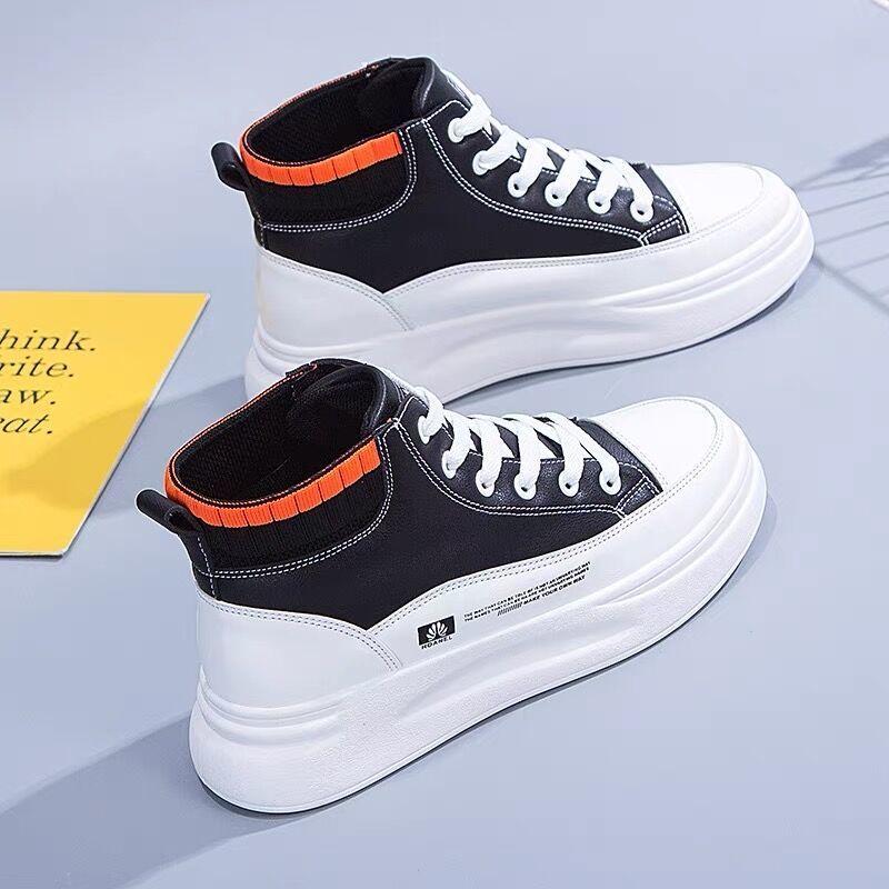 Fashion Booties Lace-up with Laces Female Short Shoes High Platform Women's Ankle Boots Chunky Hot Designer Luxury Pu Quality Trend 2024