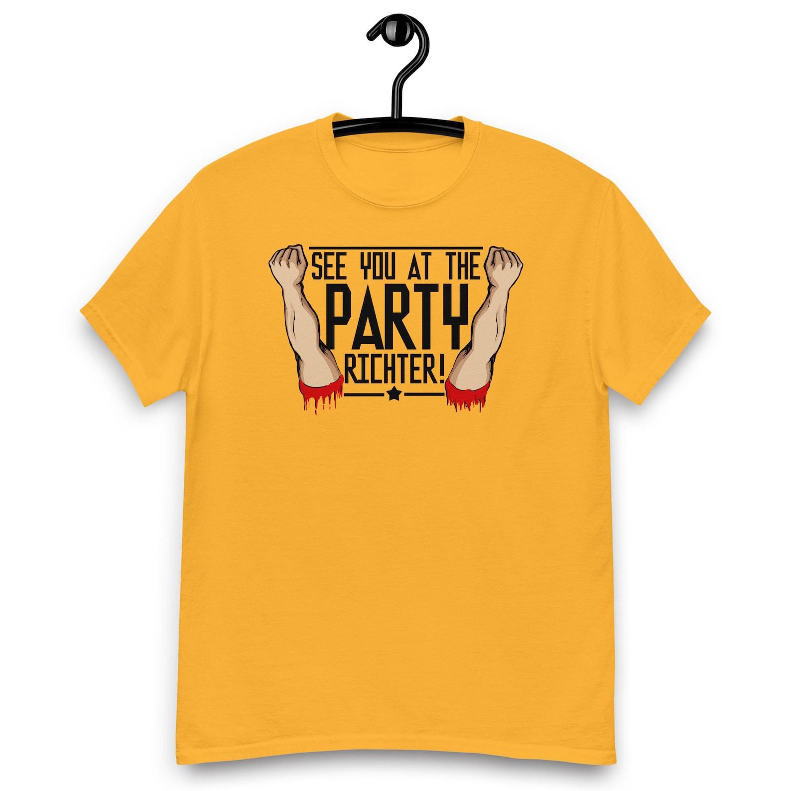 Total Recall Movie - See You at the Party Richter Quote T-shirt S