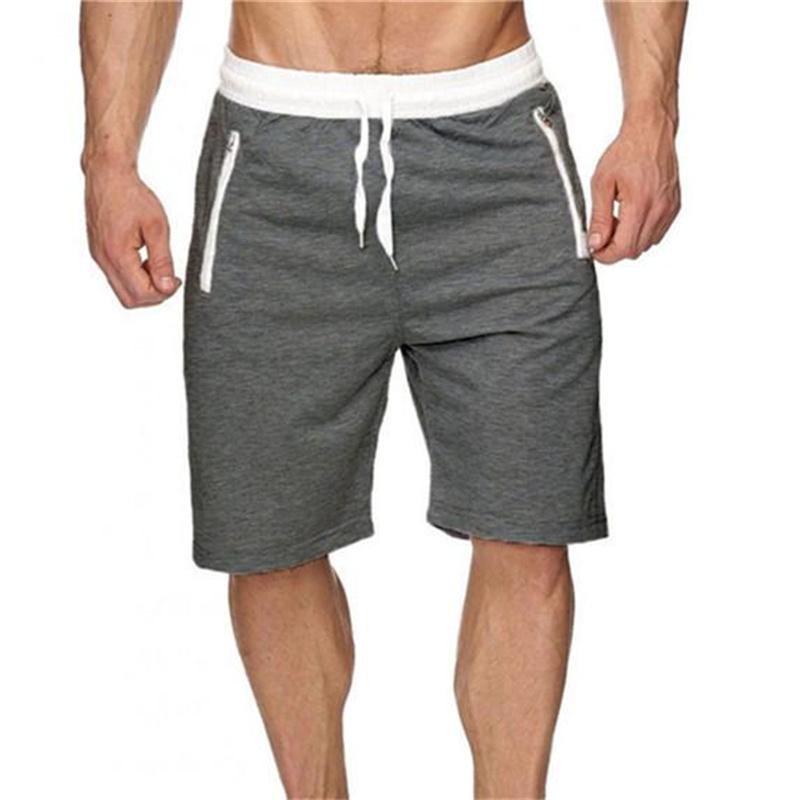 New Shorts For Men Summer Leisure Jogging Short Sleeve 2023 Outdoor Sports Fitness Men's Oversized Zipper Shorts