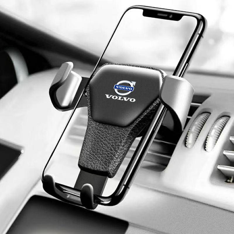 Supporto per Telefono Auto in ABS Rotazione 360° Gravità Presa Automatica Staffa Per Volvo XC90 V90 V60 XC60 V40 S80 S60 S90 C40 XC40 V70 XC70 C30