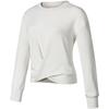 Fashion Minimalist Short Sleeve Knit Top Women Tops Moonlight-White SA1259LT04L-WT032