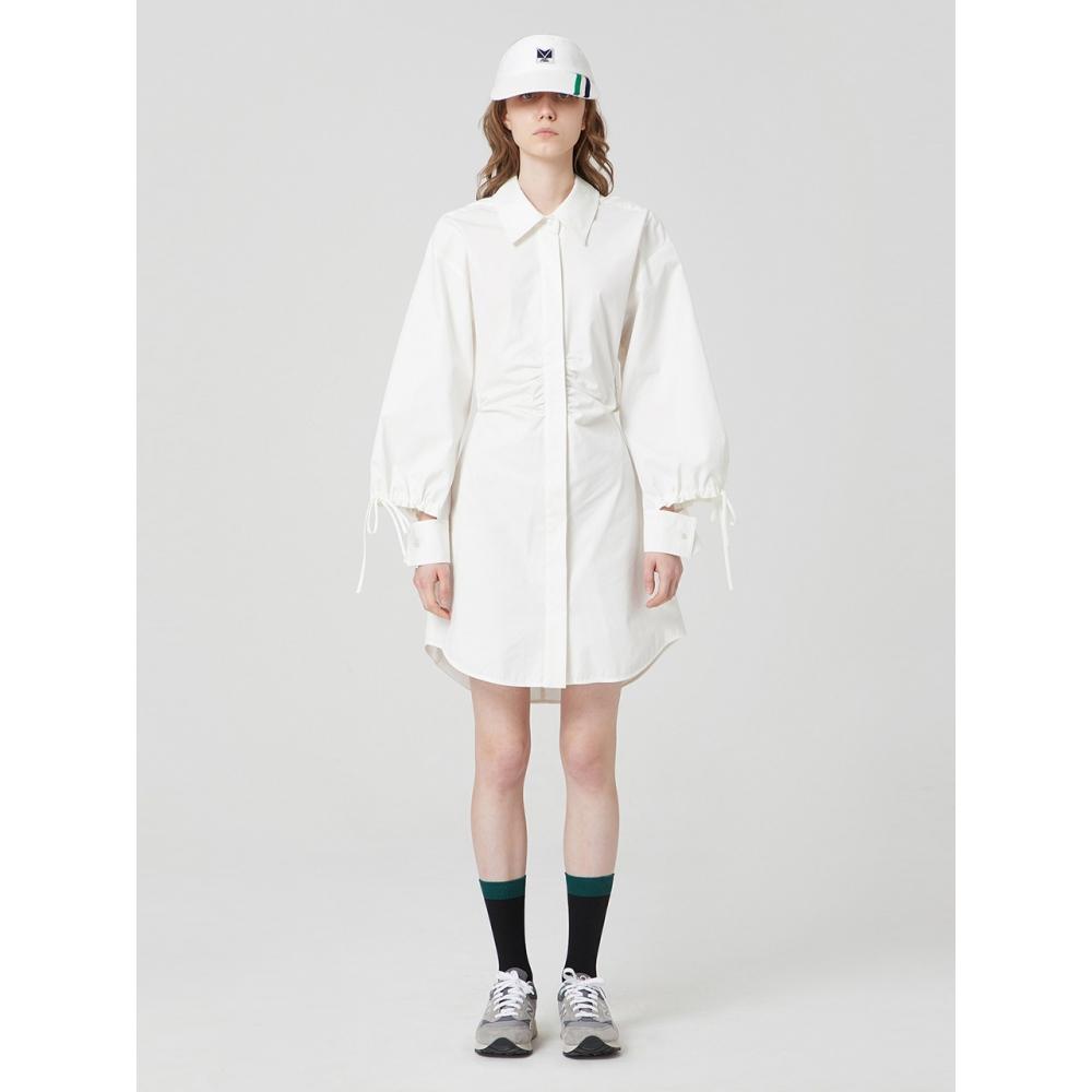 

LUCKYMARCHE Платье-рубашка с силуэтом QWDAX23111WHX