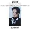 ATEEZ GOLDEN HOUR : Part.1 POP-UP EXHIBITION & STORE PHOTO CARD HOLDER SET Official Photocard