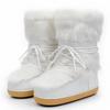 Brand Fashion Women Boot European American Fashion Space Boot Wool Bread  Footwear Snow Boot Plush Thermal Women Shoe 2024