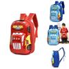 Kids Car Themed School Backpack Eva Material With Breathable Straps For Preschool And Elementary Education
