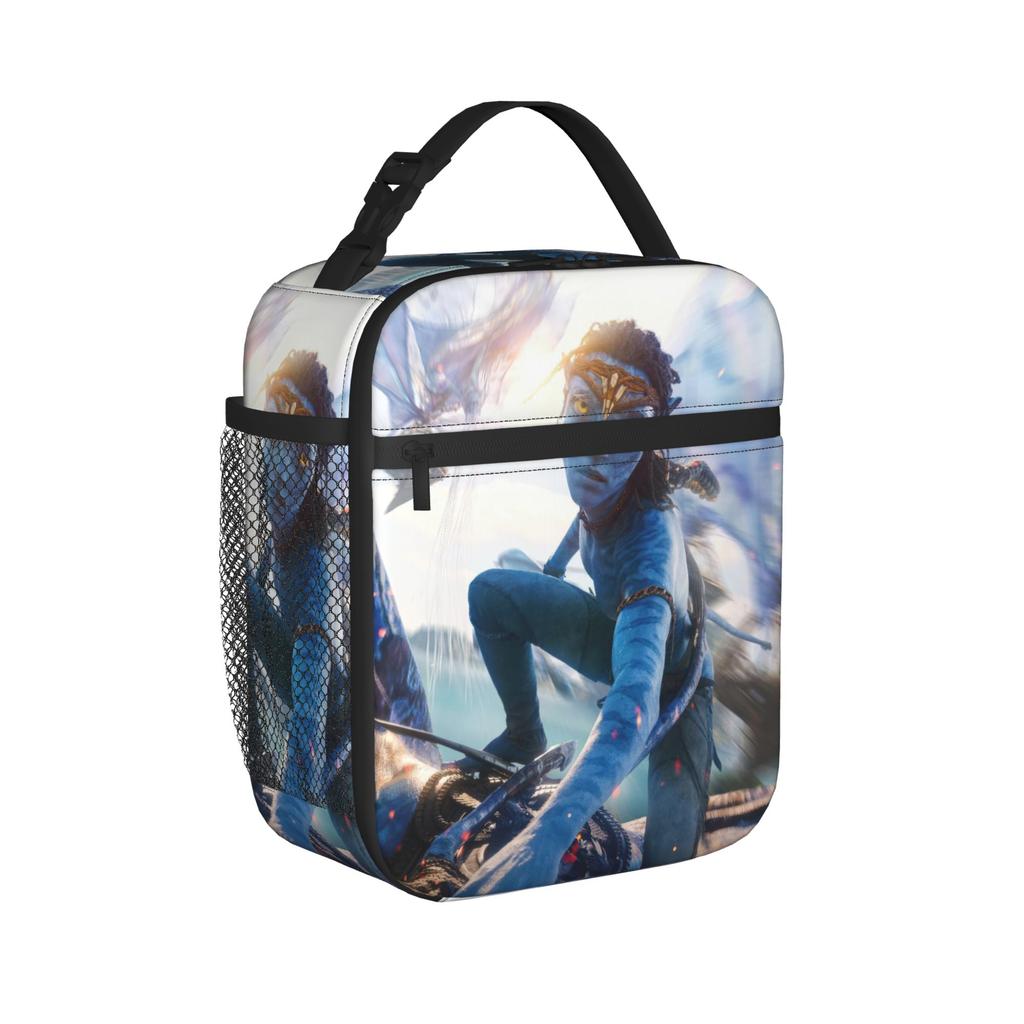 Avatars Fire and Ash Movie Thermal Insulated Lunch Bag for Picnic Portable Food Container Bags Cooler Thermal Lunch Boxes
