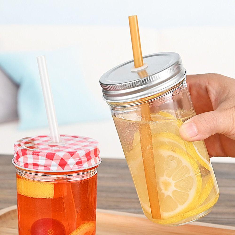 200/250/300/400/500/650ML with Lid Sealed Can Large Capacity Storage Bottle New Glass Jar
