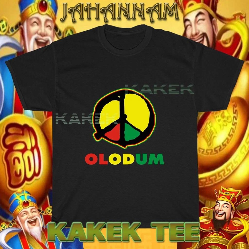 Новая футболка с логотипом OLODUM Американский Забавный Размер от S до 5XL M