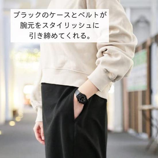 Sun Flame J-Axis Watch 20G1363-W Black