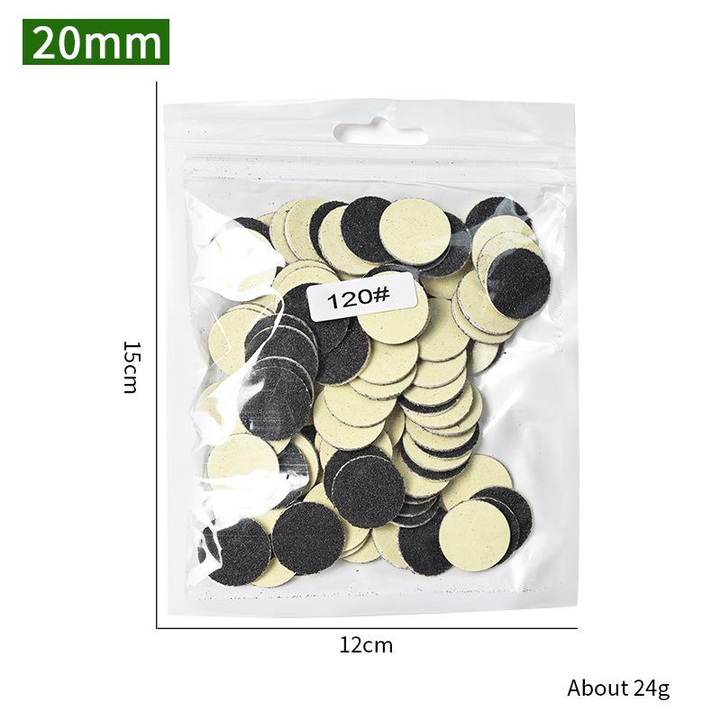 Set Electric de Pilire a Unghiilor: Foi abrazive pentru pedichiură și tifon exfoliant