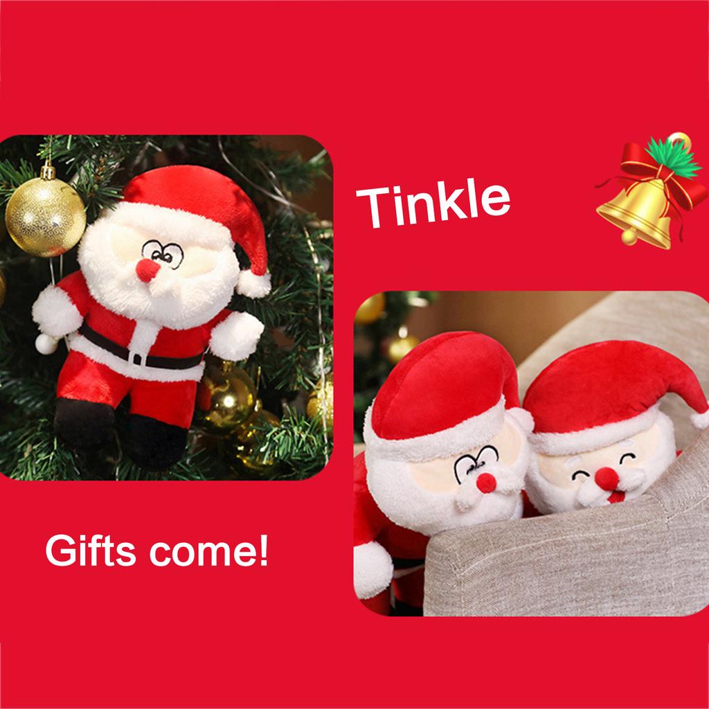 Christmas Santa Claus Plush Toy Cute Pillow Doll fpr Girl Kids Christmas Gift